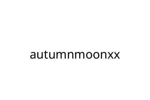 autumnmoonxx