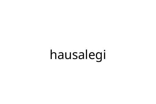 hausalegi