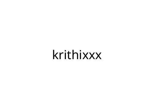 krithixxx