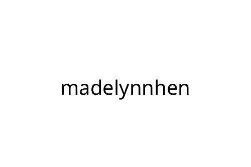 madelynnhen
