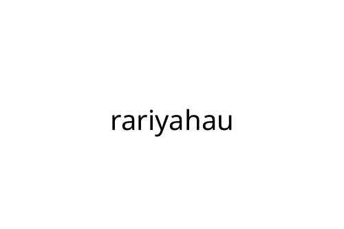 rariyahau