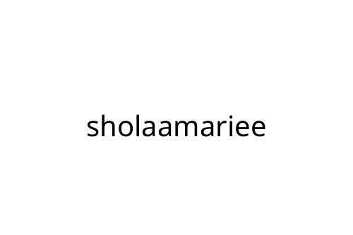 sholaamariee