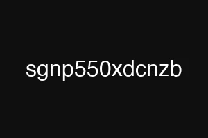 sgnp550xdcnzb