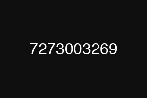 7273003269