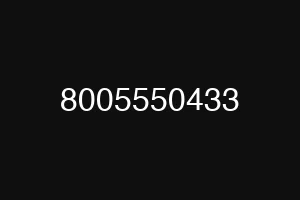 8005550433