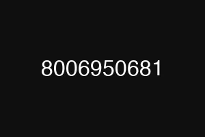 8006950681
